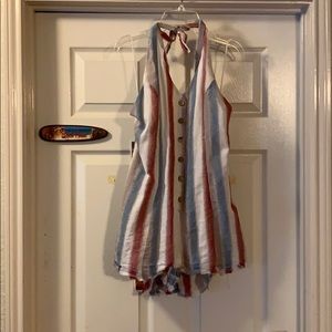 Kindle fourth of July romper